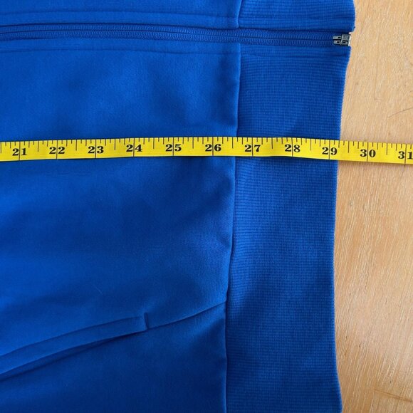 Puma Track Jacket Mens XL Blue Gray Alpha P48 Full Zip Pockets Logo 587021-08 - Picture 10 of 10